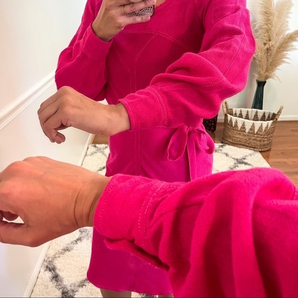 Isabel Marant Barbiecore Midi Dress S - Picture 7 of 13